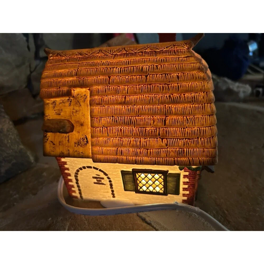 Dept 56 Cobb Cottage 5824-6 box & light